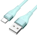 Kabel USB do USB-C zielony 1m 3A BWOO BO-X280C_0.jpg