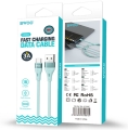 Kabel USB do USB-C zielony 1m 3A BWOO BO-X280C_3.jpg