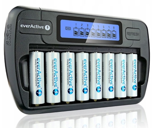 Ładowarka Baterii everActive NC-800 8 kanałów_0.jpg