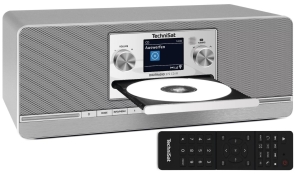 Radio Technisat 372 CD IR DAB+ FM CD, WiFi srebrny
