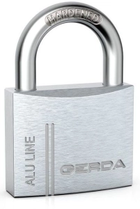 Kłódka pałąkowa aluminiowa GERDA KAP S50