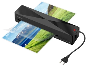 SAVIO LR-01/B Laminator A4, czarny