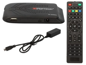 Tuner DVB-S2 Opticum HD AX300 mini V3 PVR FTA 12V
