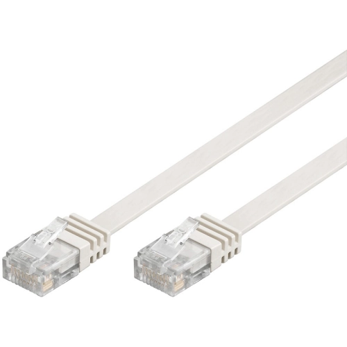 Kabel LAN Patchcord CAT 6E U UTP płaski 0,5m biały_0.jpg