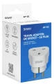SAVIO AP-02 Adapter podróżny, gniazdo UK – wtyk EU_2.jpg
