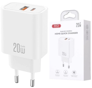 Ładowarka sieciowa USB USB-C PD 20W QC XO CE40