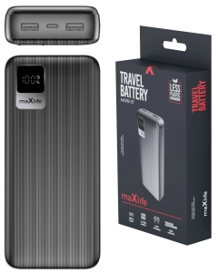 Power Bank 20000 mAh Maxlife MXPB-07 z LCD