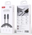 Kabel USB-C - USB-C PD 240W 2m LED XO NB-Q312A_3.jpg