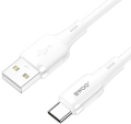 Kabel USB USB-C 1m 3A biały BWOO X329C silikonowy_0.jpg