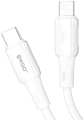 Kabel USB-C 65W 1m biały silikonowy BWOO X329CC_1.jpg