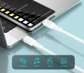 Kabel USB-C 65W 1m biały silikonowy BWOO X329CC_5.jpg