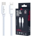 Kabel USB-C Lightning 27W Maxlife 2m MXUC12 biały_3.jpg