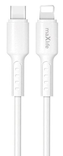 Kabel USB-C Lightning 1m Biały 27W maXlife MXUC-13_0.jpg