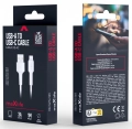 Kabel USB - USB typ C 1m Biały 3A maXlife MXUC-13_1.jpg