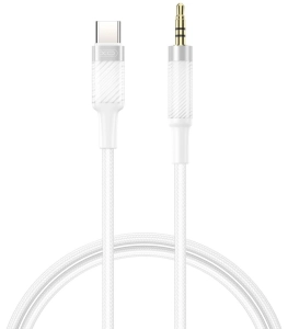 Adapter aux gn. jack 3,5mm do USB-C NB-R279B biały