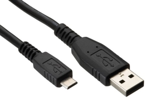 Kabel USB - Micro USB 1m (woreczek)